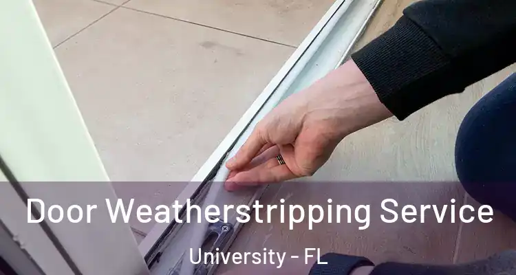  Door Weatherstripping Service University - FL