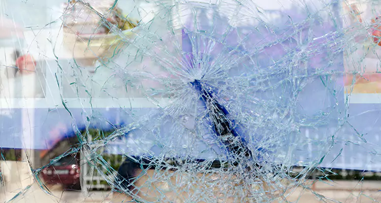 Cracked Glass Balcony Door Repair in University, FL
