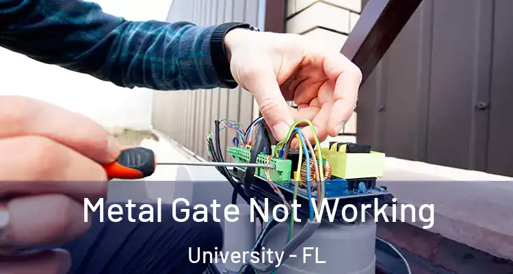  Metal Gate Not Working University - FL