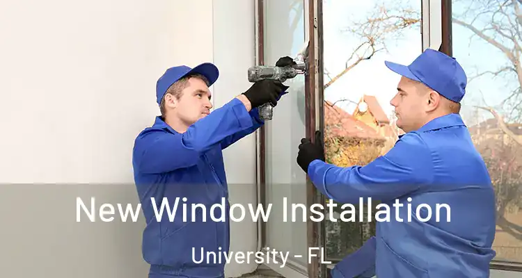  New Window Installation University - FL