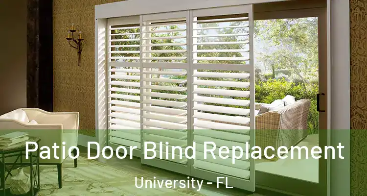  Patio Door Blind Replacement University - FL