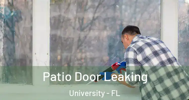  Patio Door Leaking University - FL