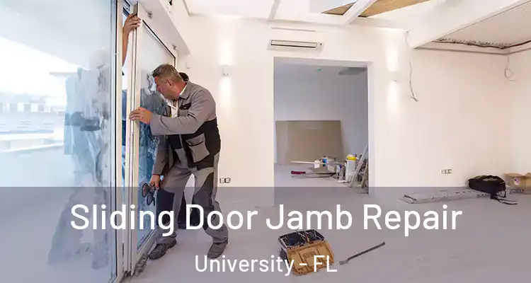  Sliding Door Jamb Repair University - FL