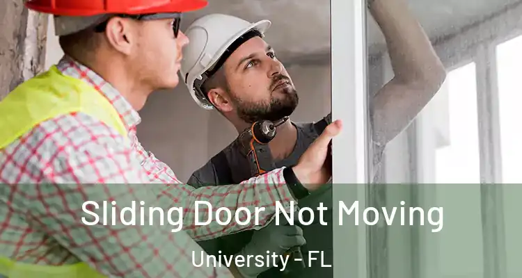  Sliding Door Not Moving University - FL