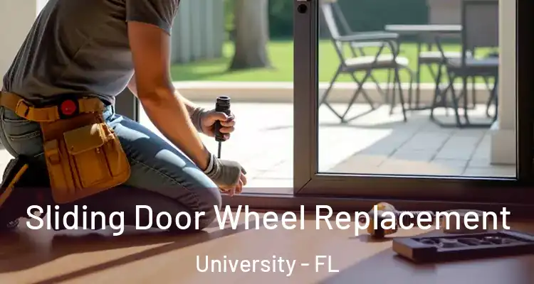  Sliding Door Wheel Replacement University - FL