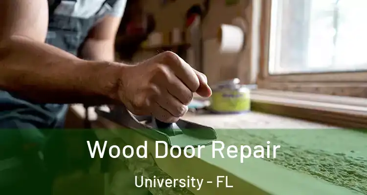  Wood Door Repair University - FL